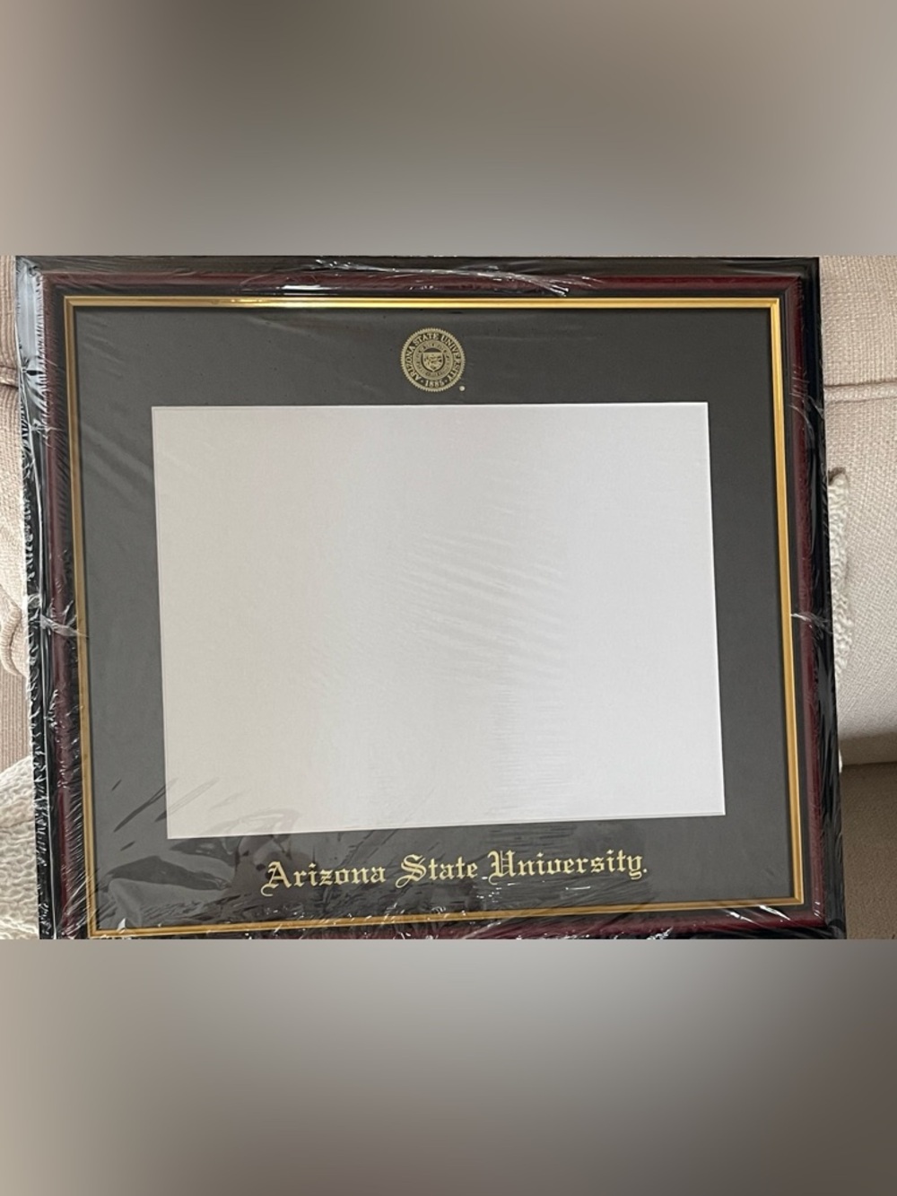 Official Arizona State University Diploma Frame with Black Mat - Picture 2 of 7
